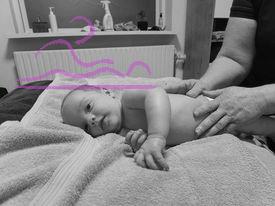 spædbarnsmassage, babymassage